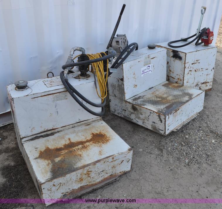 (3) 50 gallon fuel tanks in Palisade, CO Item A5764 sold Purple Wave