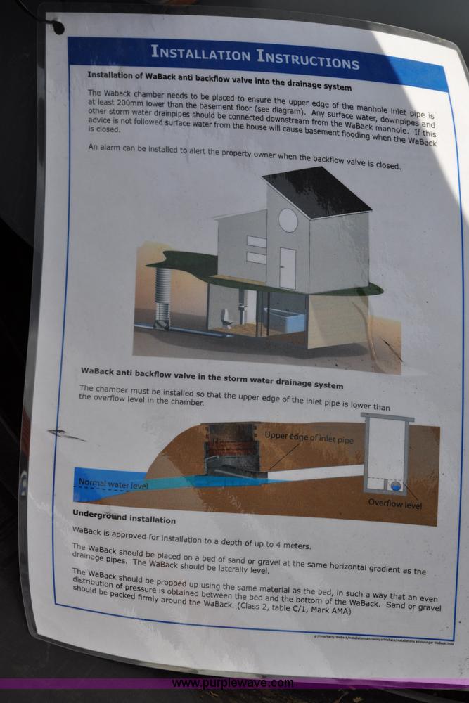 image for item A5765 FlowLiner Tegra chambers and manhole system