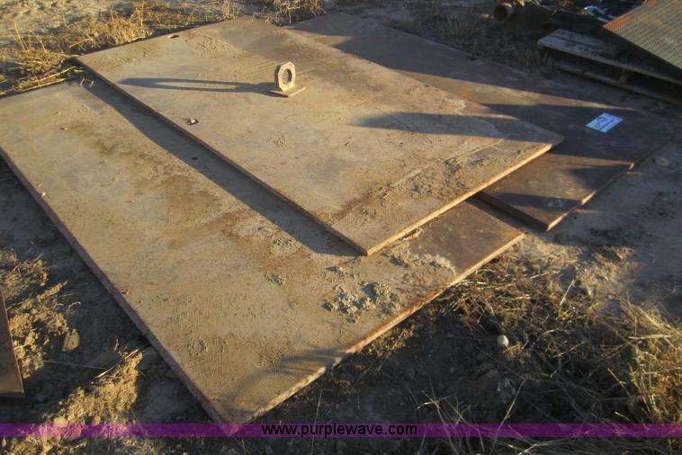 image for item B3041 (3) 4'x8' trench plates
