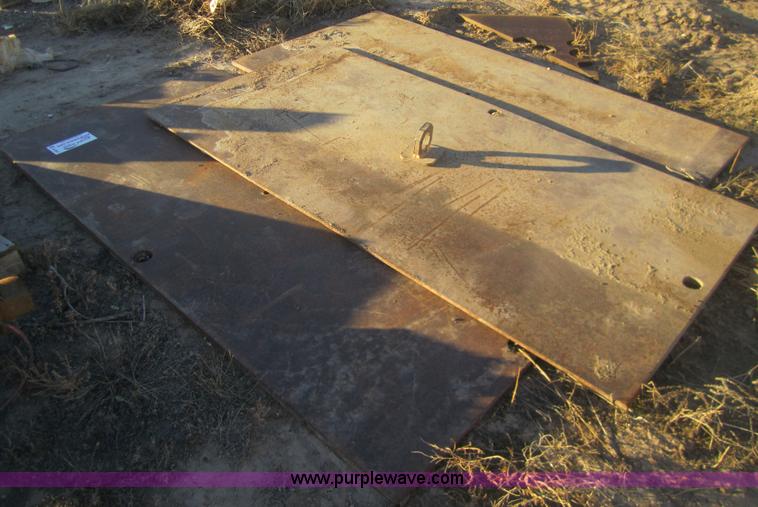 image for item B3041 (3) 4'x8' trench plates