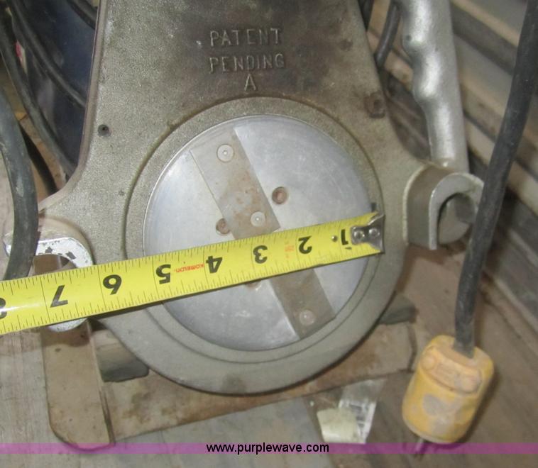 image for item B3082 McElroy 850101 PE fusion machine