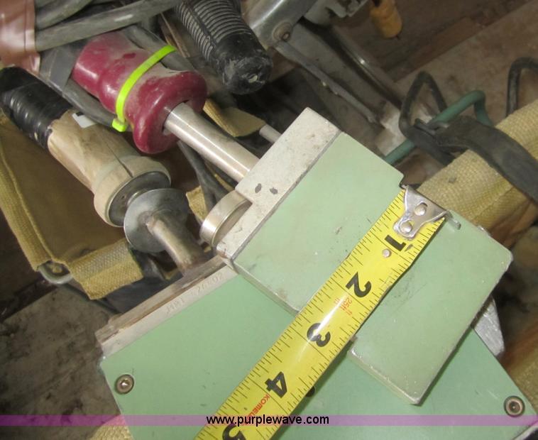 image for item B3082 McElroy 850101 PE fusion machine