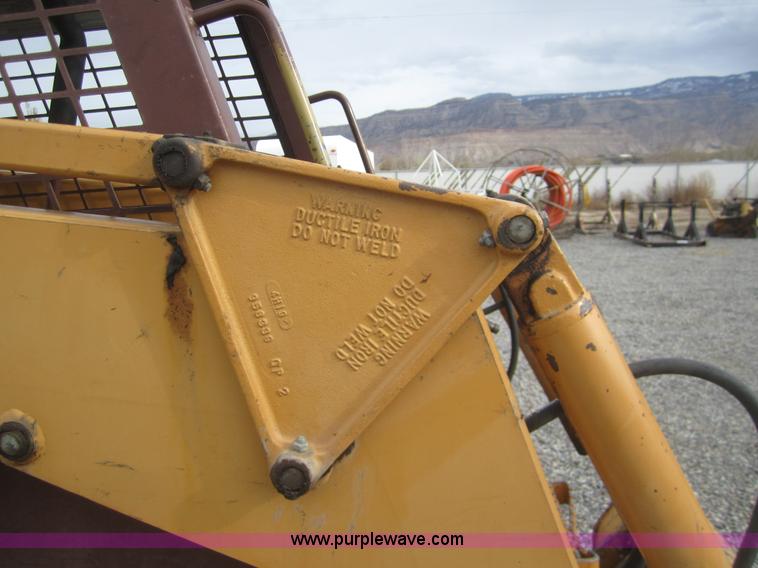 image for item B3096 1995 Case 1845C skid steer