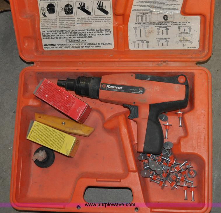 image for item C9899 Ramset D45 powder actuated tools