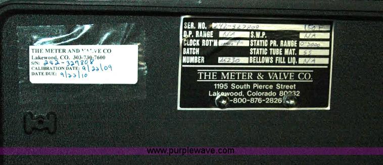 image for item I9022 Barton pipeline testing recorder