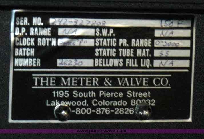 image for item I9022 Barton pipeline testing recorder