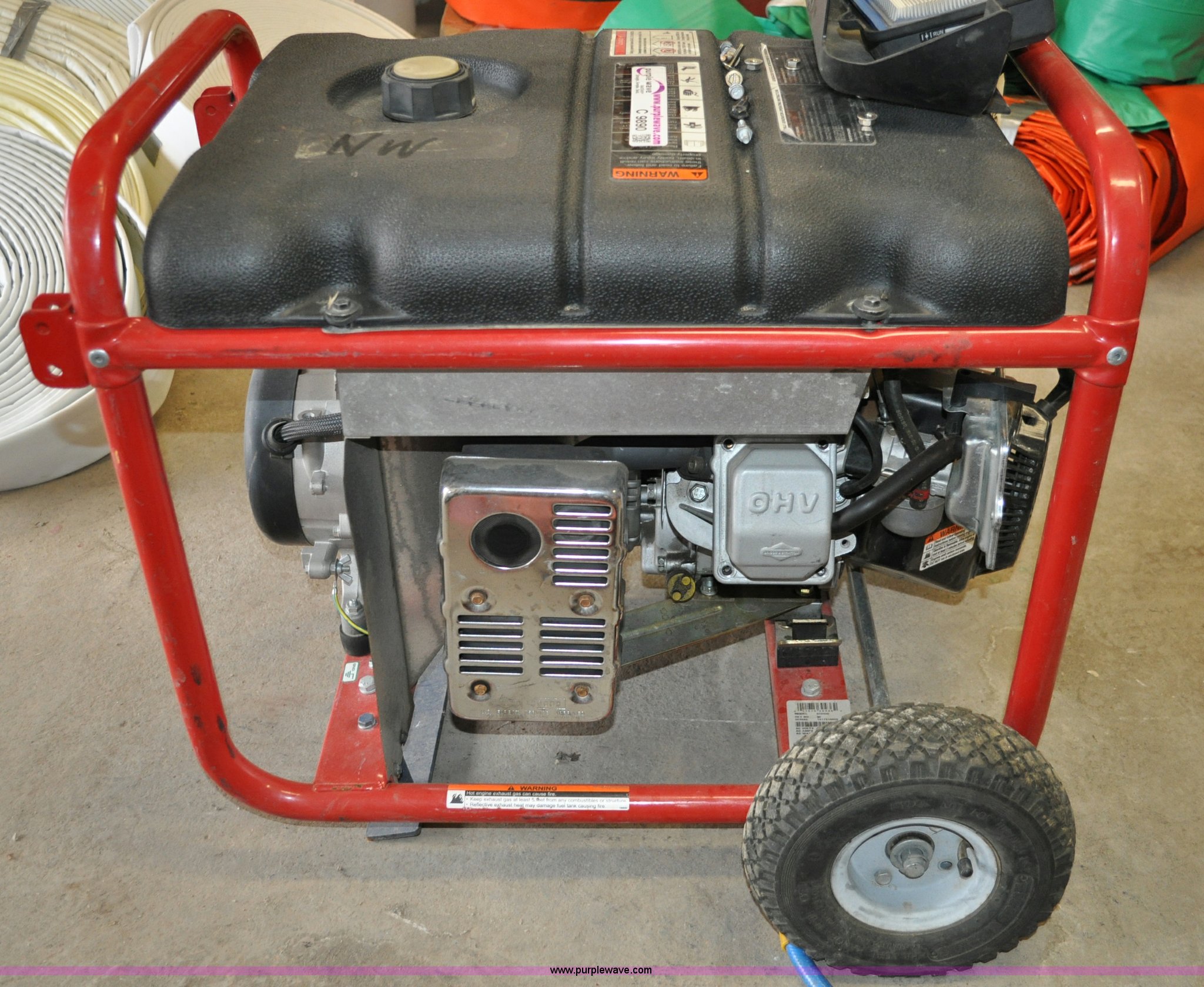 Husky 5,000 watt generator in Palisade, CO Item C9890 sold Purple Wave