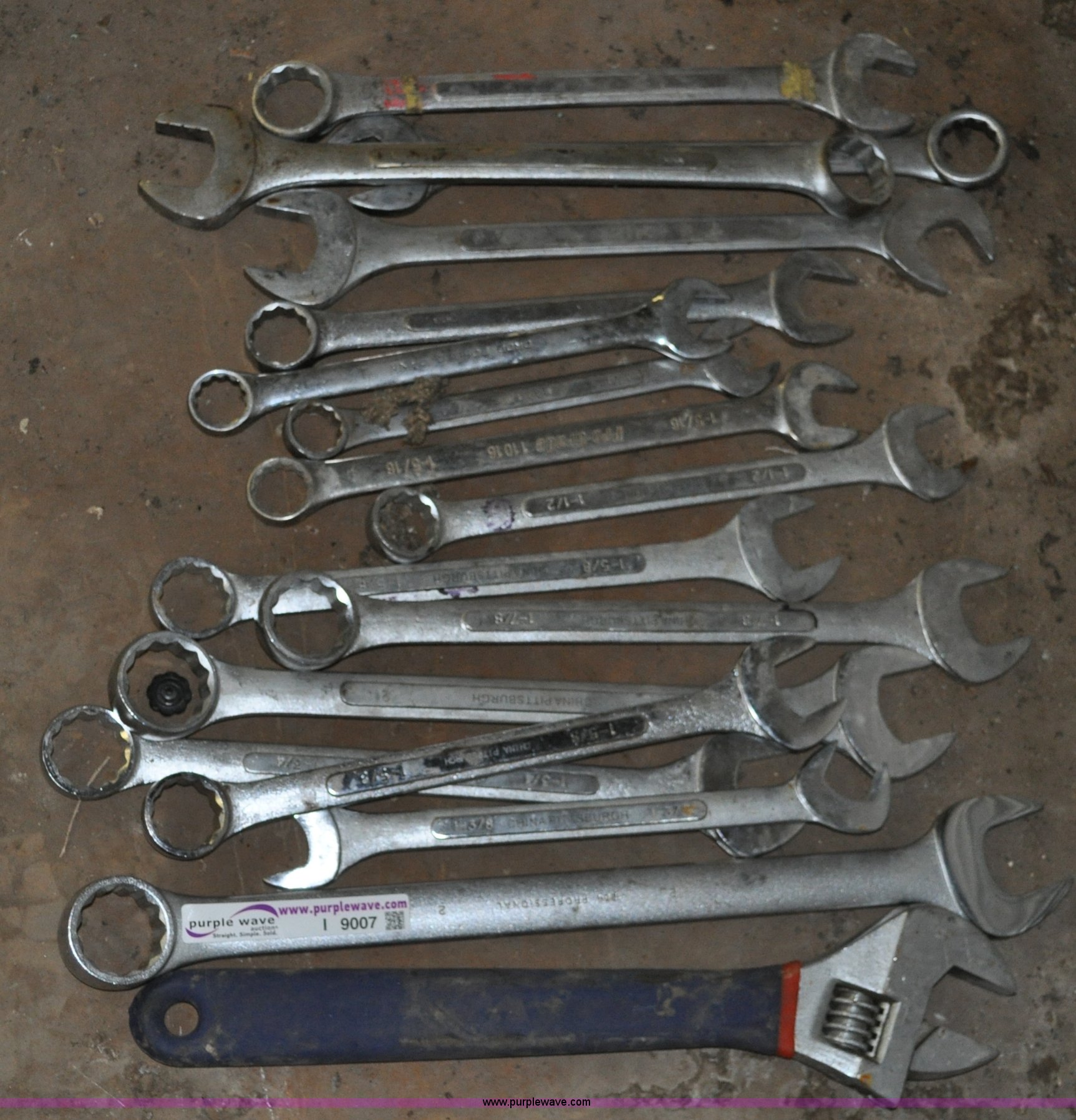 Assorted large wrenches in Palisade, CO | Item I9007 sold | Purple Wave