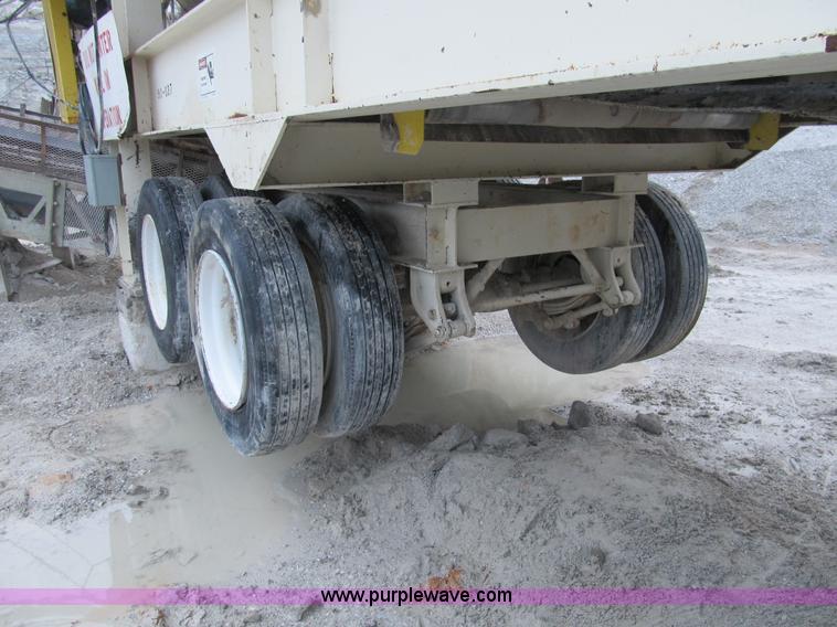 image for item A8033 Simplicity 6'x20' three deck portable screening plant