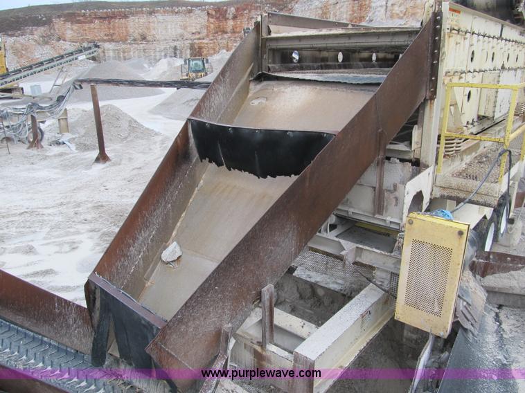 image for item A8033 Simplicity 6'x20' three deck portable screening plant