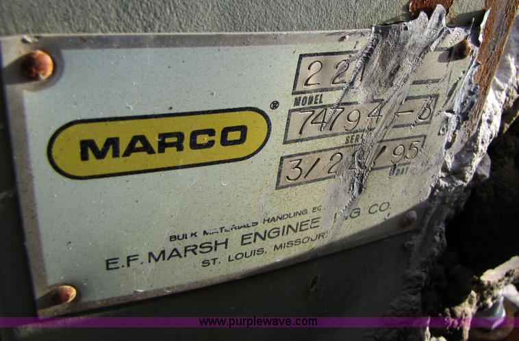 image for item B2023 1995 Marco 42" x 60' stationary conveyor