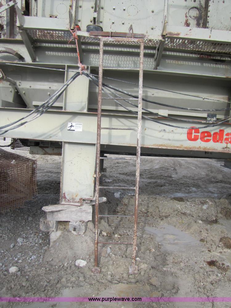 image for item B2025 1995 Cedarapids RC54 II portable cone crusher plant
