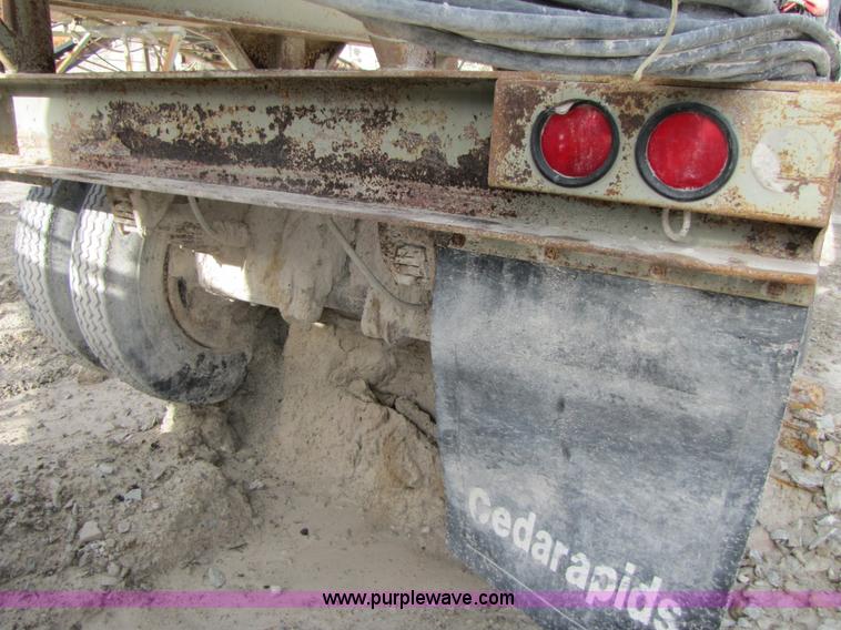 image for item B2025 1995 Cedarapids RC54 II portable cone crusher plant