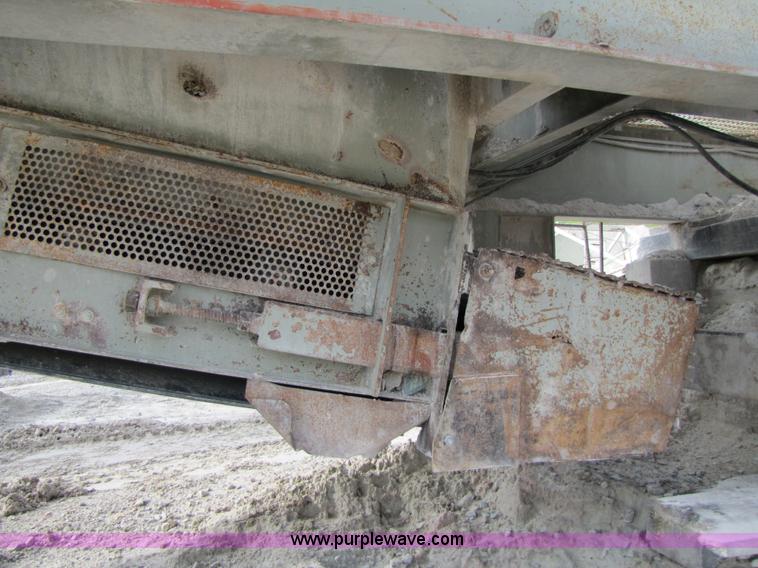 image for item B2025 1995 Cedarapids RC54 II portable cone crusher plant