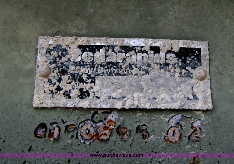 image for item B2025 1995 Cedarapids RC54 II portable cone crusher plant