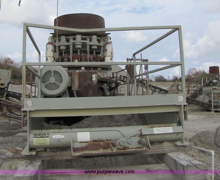 image for item B2026 1995 Cedarapids RC54 II portable cone crusher plant