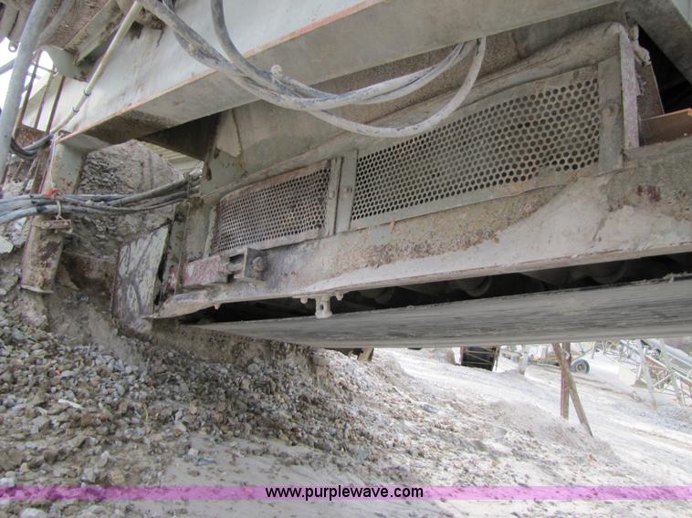 image for item B2026 1995 Cedarapids RC54 II portable cone crusher plant