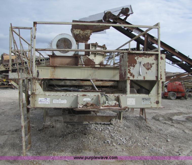 image for item B2029 1992 Cedarapids VSI 2100 portable impact crusher