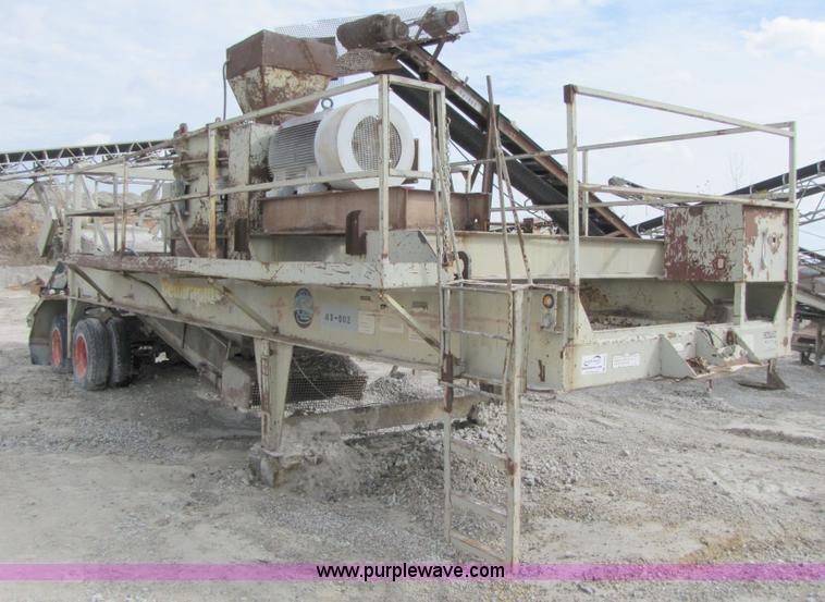 image for item B2029 1992 Cedarapids VSI 2100 portable impact crusher