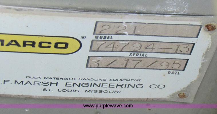 image for item B2029 1992 Cedarapids VSI 2100 portable impact crusher