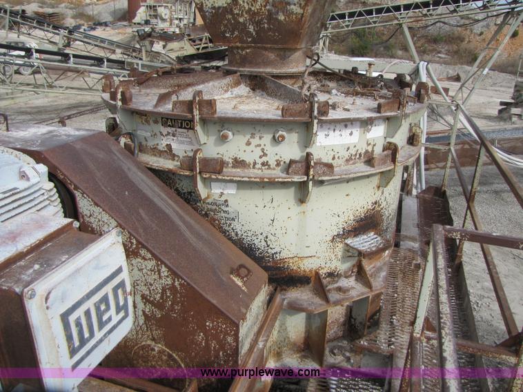 image for item B2029 1992 Cedarapids VSI 2100 portable impact crusher