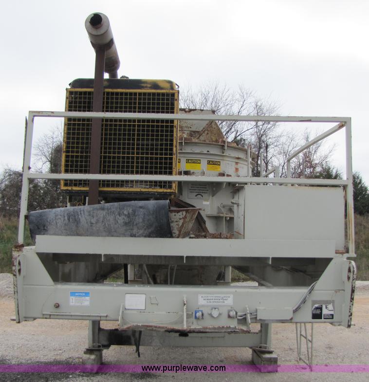 image for item B2030 1998 Cedarapids VSI 2600 portable vertical shaft impact crusher