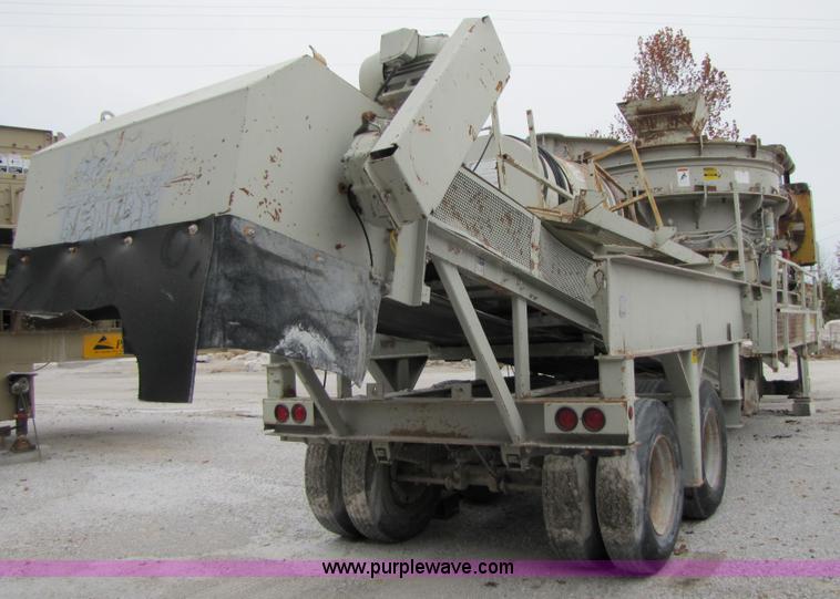 image for item B2030 1998 Cedarapids VSI 2600 portable vertical shaft impact crusher