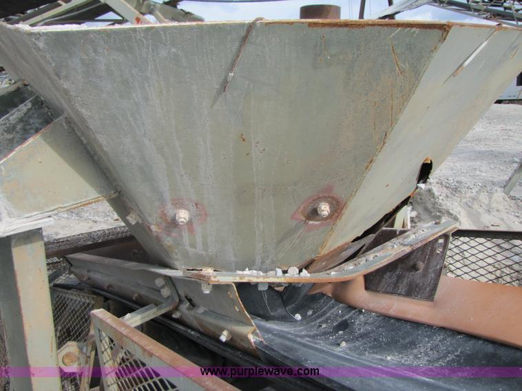 image for item B2036 1995 Marco 30" x 120' portable radial stacking conveyor