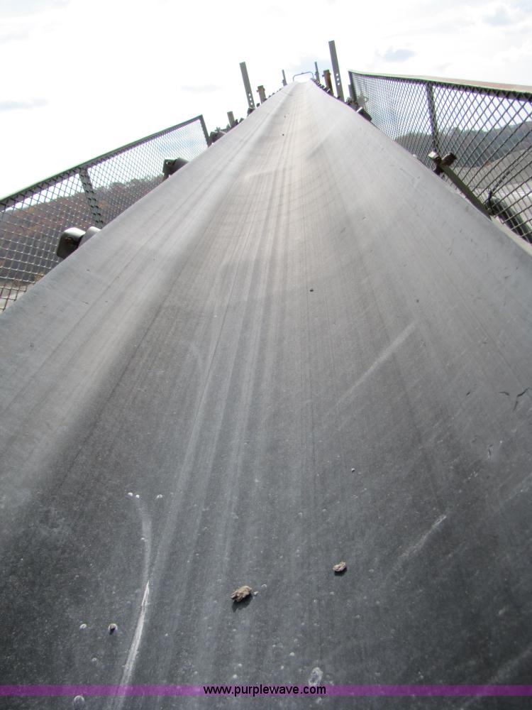 image for item B2036 1995 Marco 30" x 120' portable radial stacking conveyor