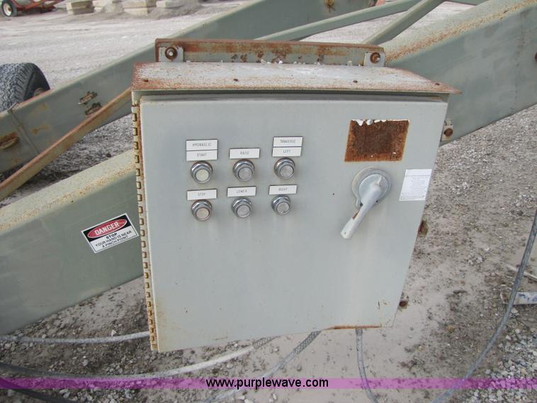 image for item B2036 1995 Marco 30" x 120' portable radial stacking conveyor