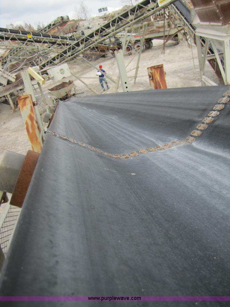 image for item B2036 1995 Marco 30" x 120' portable radial stacking conveyor