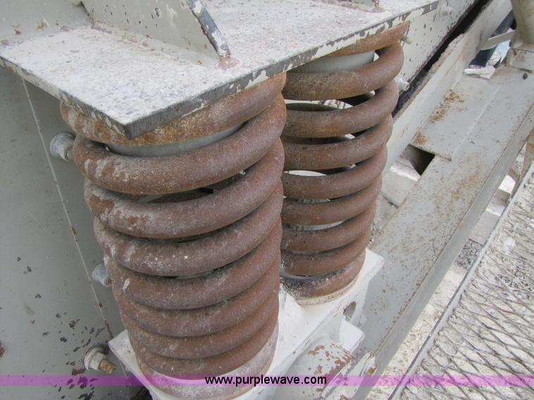 image for item B2037 1995 Cedarapids 8' x 20' vibrator portable three deck incline screening plant