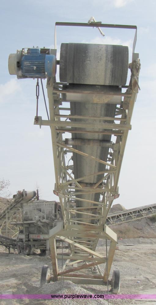 image for item B2038 1995 Marco 30" X 80' portable stacking conveyor