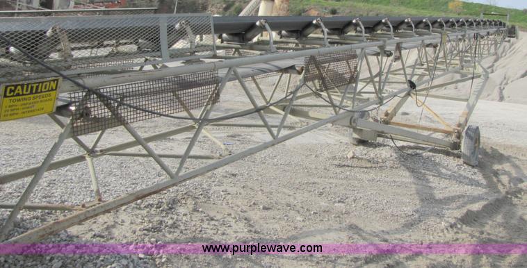 image for item B2038 1995 Marco 30" X 80' portable stacking conveyor