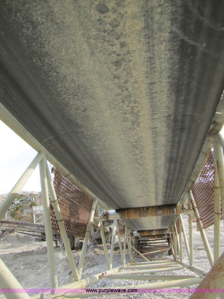 image for item B2038 1995 Marco 30" X 80' portable stacking conveyor