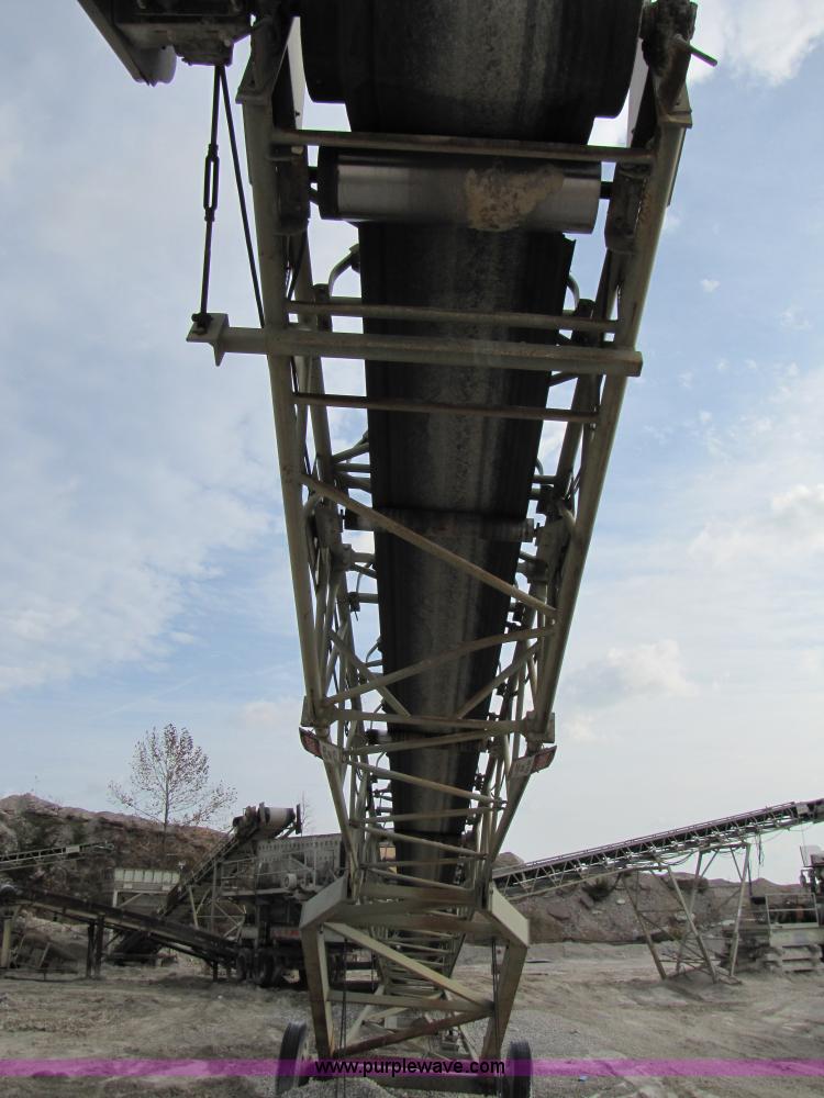 image for item B2038 1995 Marco 30" X 80' portable stacking conveyor