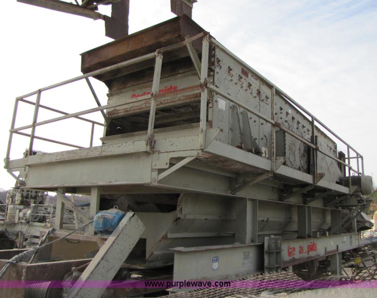 image for item B2039 1995 Cedarapids FSGC20332 horizontal portable screening plant