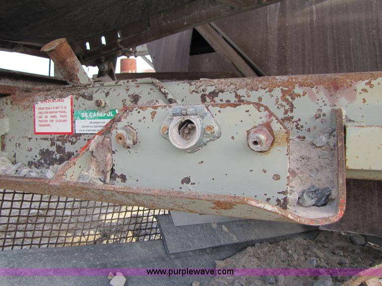 image for item B2039 1995 Cedarapids FSGC20332 horizontal portable screening plant