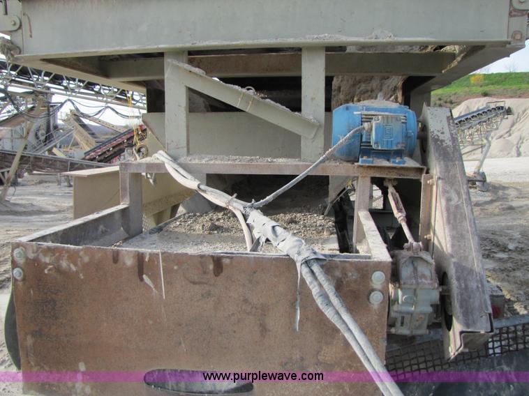 image for item B2039 1995 Cedarapids FSGC20332 horizontal portable screening plant