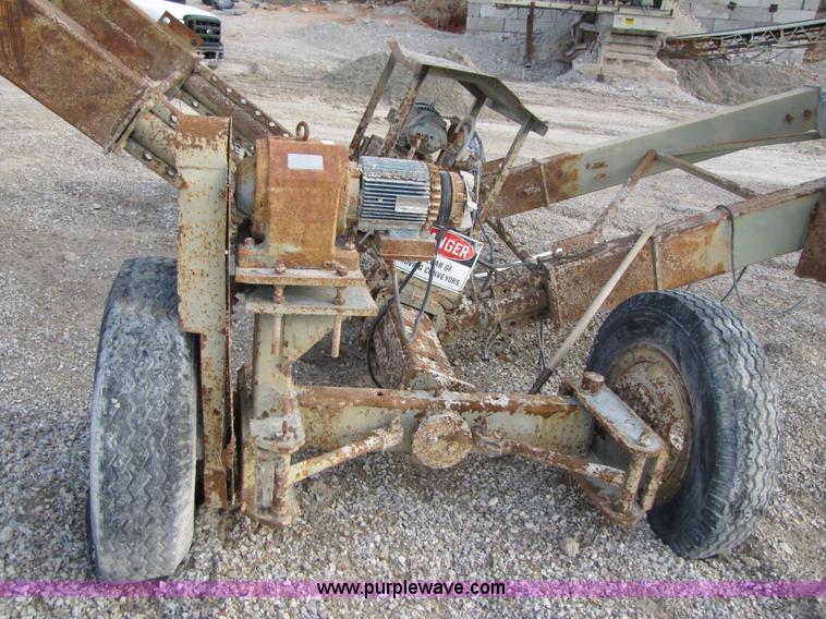 image for item B2040 1995 Marco 30" x 120' portable radial stacking conveyor