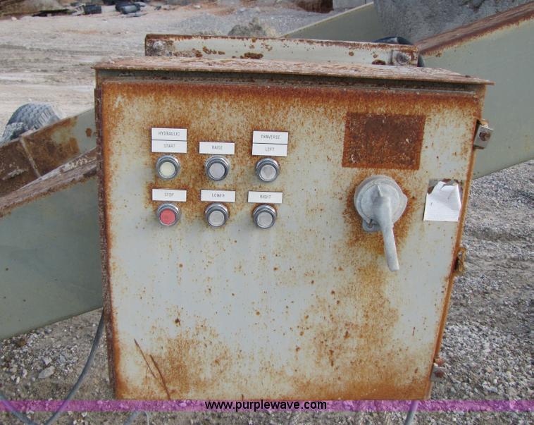 image for item B2040 1995 Marco 30" x 120' portable radial stacking conveyor