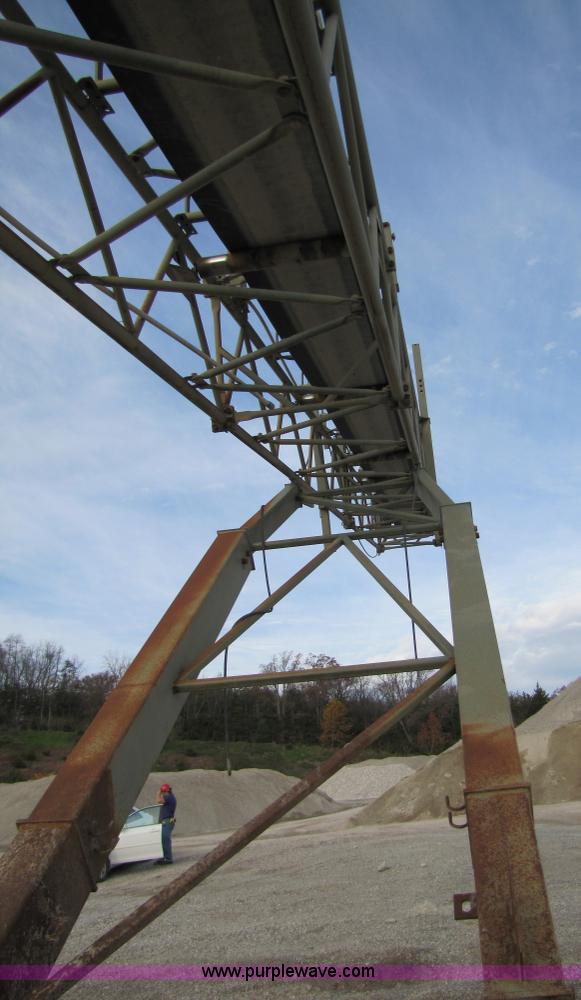 image for item B2040 1995 Marco 30" x 120' portable radial stacking conveyor