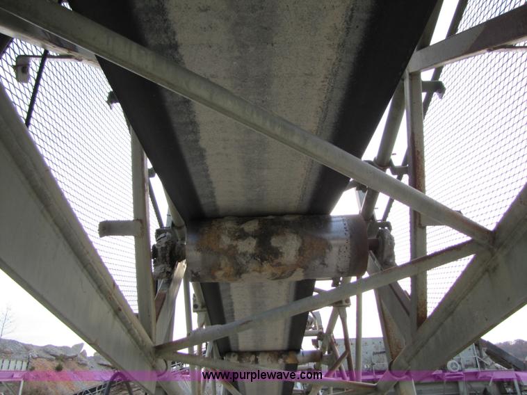 image for item B2040 1995 Marco 30" x 120' portable radial stacking conveyor