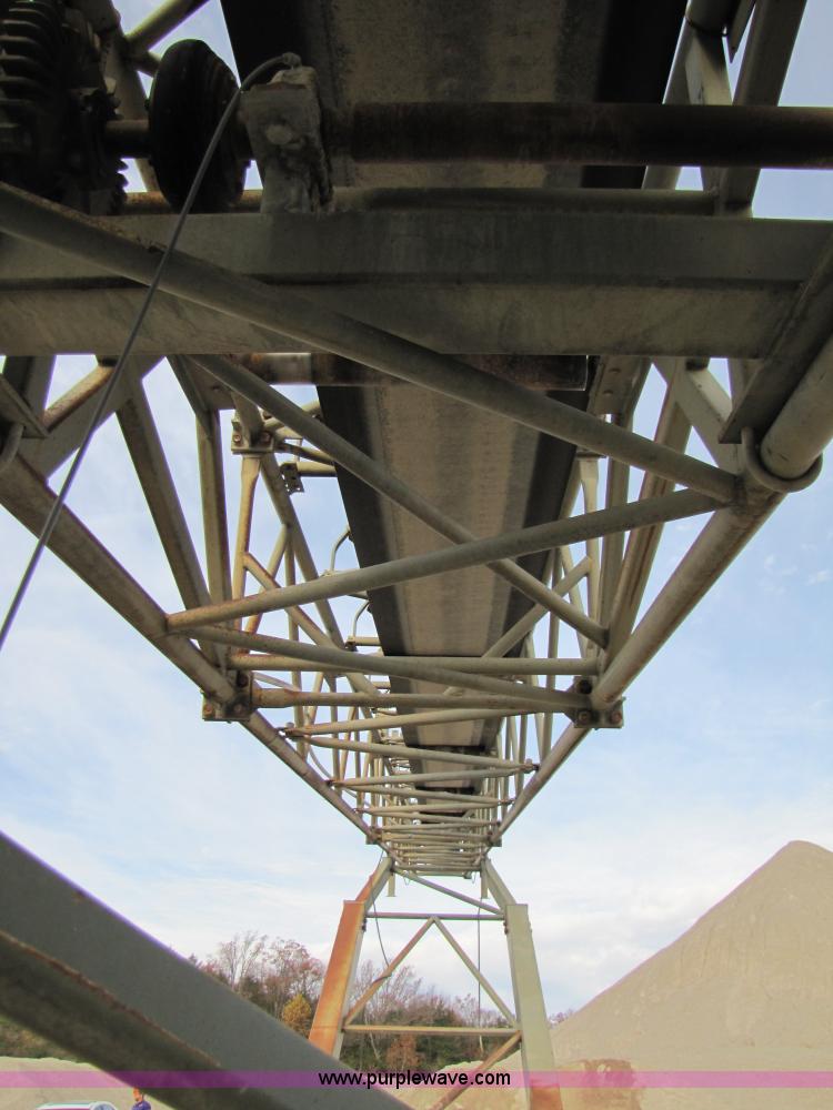 image for item B2040 1995 Marco 30" x 120' portable radial stacking conveyor