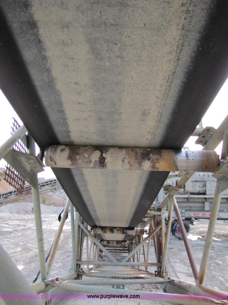 image for item B2040 1995 Marco 30" x 120' portable radial stacking conveyor