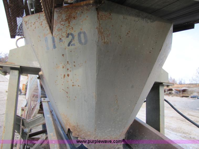 image for item B2040 1995 Marco 30" x 120' portable radial stacking conveyor