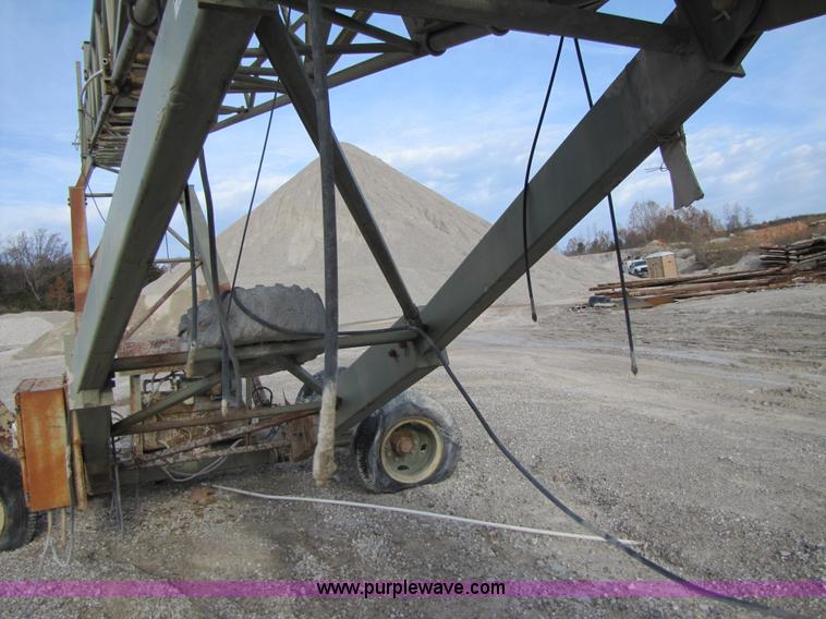 image for item B2040 1995 Marco 30" x 120' portable radial stacking conveyor