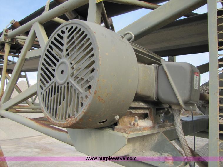 image for item B2040 1995 Marco 30" x 120' portable radial stacking conveyor