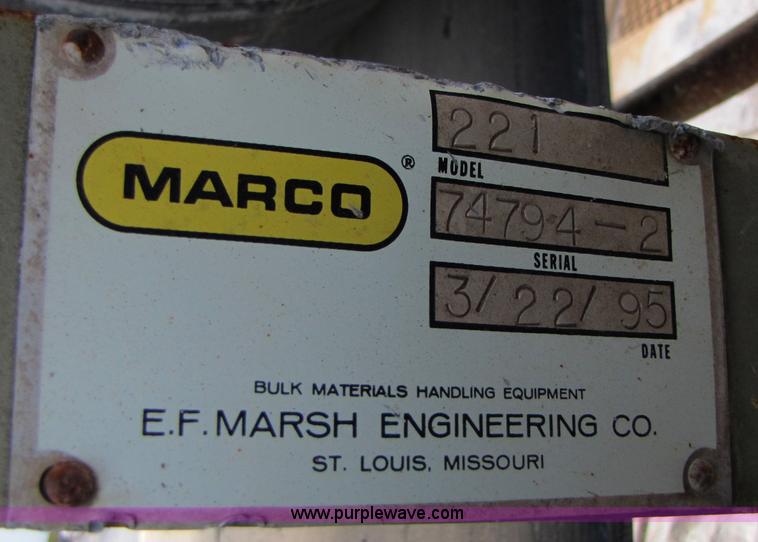 image for item B2042 1995 Marco 42" x 60' stationary conveyor