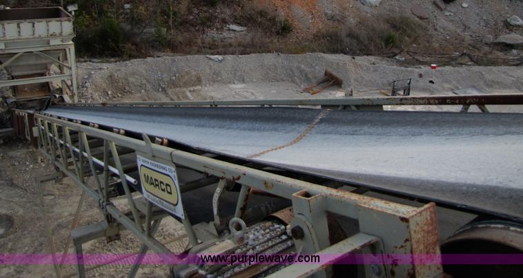 image for item B2042 1995 Marco 42" x 60' stationary conveyor